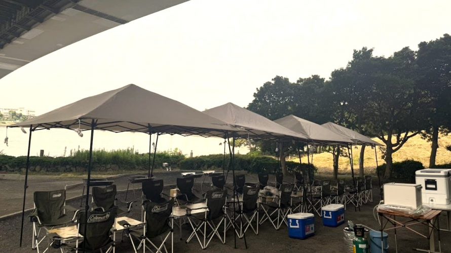 東海ふ頭公園でBBQ♡