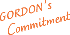 GORDON's Commitment